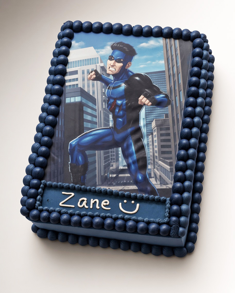 Superhero cake Brossard